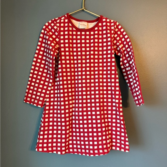 Hanna Andersson Other - Hanna Andersson red and white grid dress